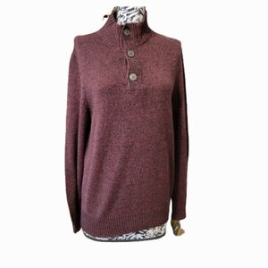 Urban pipeline mockedneck sweater burgundy sz M new with tag